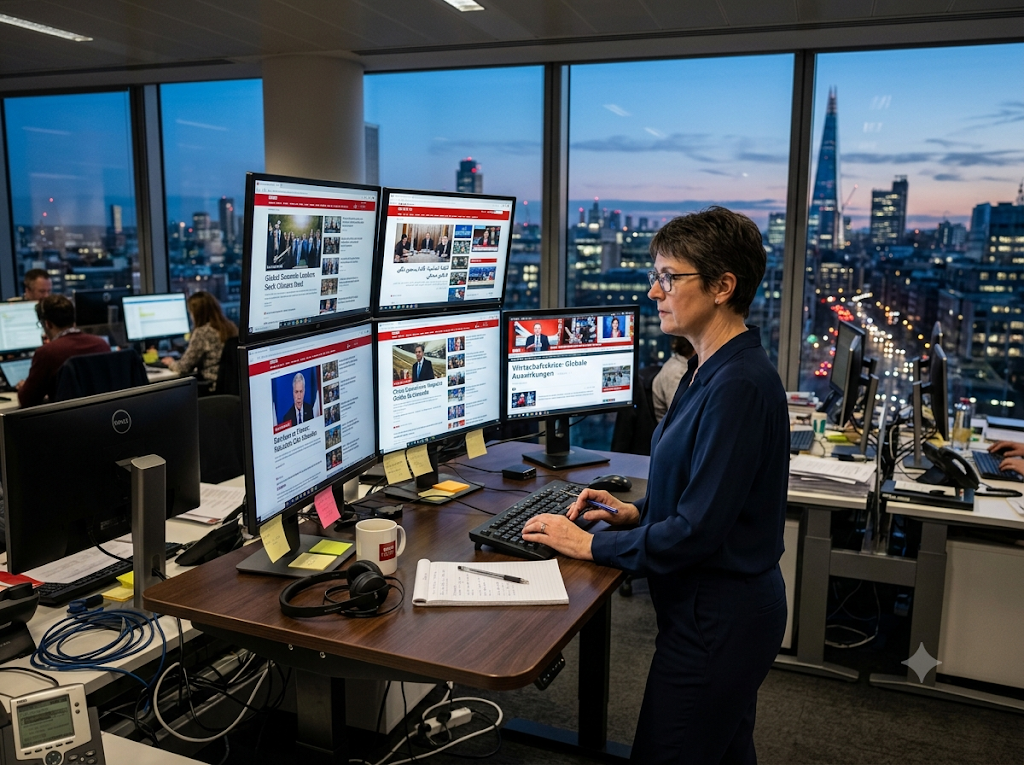 Wie Nachrichtenagenturen mit mehrsprachigen Quellen arbeiten