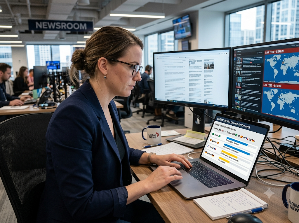 How AI Translation Management Systems Are Changing Newsrooms