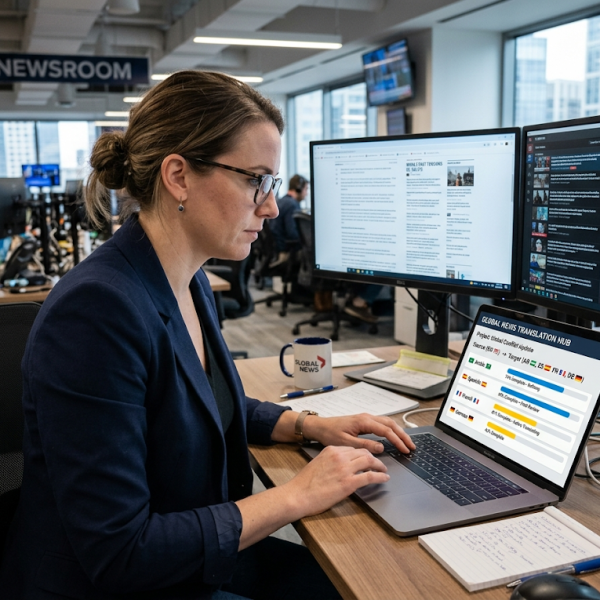 How AI Translation Management Systems Are Changing Newsrooms