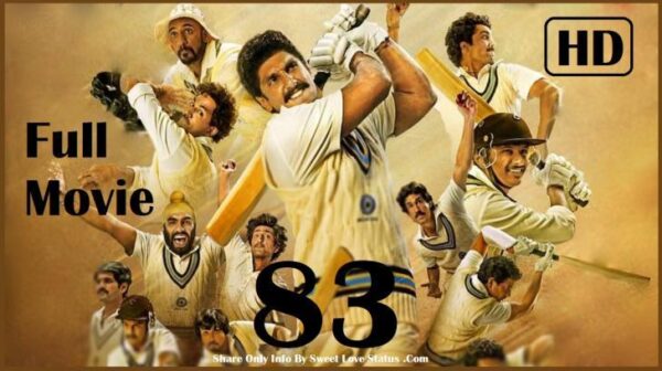 83 Full Movie Download Tamilrockers, Movierulz Filmyzilla Telegram