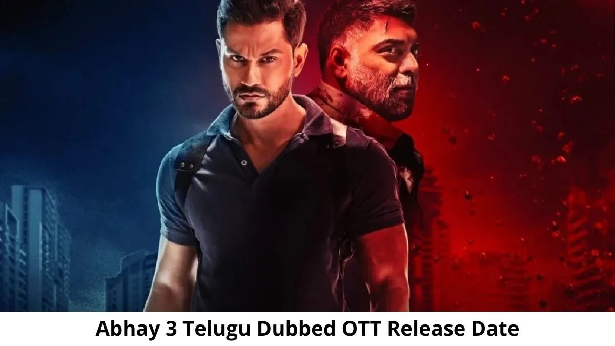 Abhay 3 OTT Release Date and Time Confirmed 2022: When is the 2022 Abhay 3 Movie Coming out on OTT Zee5?