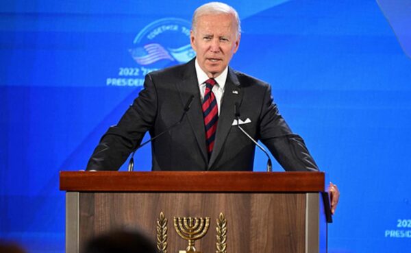 US President Joe Biden appears lost on stage after speech | Video