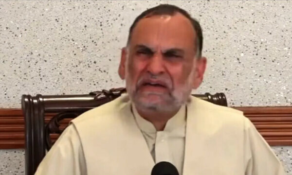 Watch: Pakistani politician burst into tears after intimate video with wife goes viral