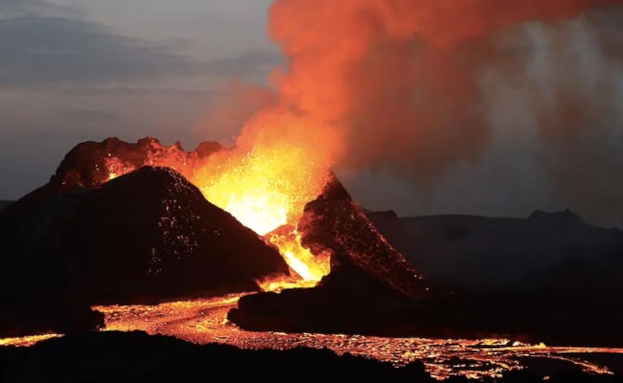 Viral Video Shows What Happens If A Human Falls Into Lava Lake